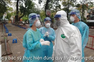 Video: Hà Nội bắt đầu xét nghiệm nhanh Covid-19 diện rộng từ hôm nay