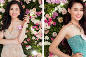 Hoa hậu Việt Nam 2016 khoe nhan sắc lộng lẫy trong trang phục váy dạ hội