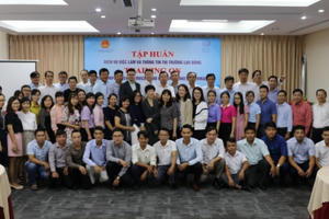 Cục Việc làm phối hợp với tổ chức Lao động Quốc tế tập huấn cho cán bộ tại 23 Trung tâm