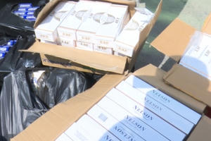 Bắt quả tang vụ vận chuyển gần 9.000 bao thuốc lá ngoại nhập lậu