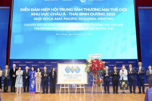 Khai mạc Diễn đàn Hiệp hội Trung tâm thương mại thế giới khu vực châu Á - Thái Bình Dương