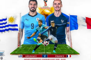 Pháp đối đầu Uruguay: Nghệ sỹ trẻ và những kẻ già dơ thực dụng Pháp đối đầu Uruguay: Nghệ sỹ trẻ và những kẻ già dơ thực dụng