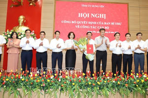 Ông Nguyễn Quang Hưng giữ chức Chủ nhiệm Ủy ban Kiểm tra Tỉnh ủy Hưng Yên nhiệm kỳ 2025 - 2030