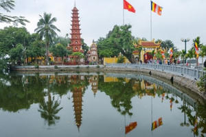 Chùa Trấn Quốc: Linh thiêng cổ tự nghìn tuổi bên Hồ Tây