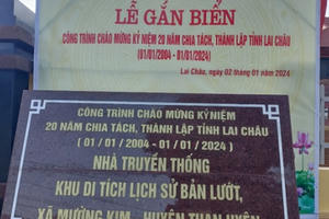 Lai Châu: Công trình trọng điểm của tỉnh mới xây xong đã xuống cấp Lai Châu: Công trình trọng điểm của tỉnh mới xây xong đã xuống cấp
