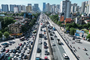 Hạn chế xe tải, xe container đi vào Vành đai 3 trên cao từ ngày 1/1/2026