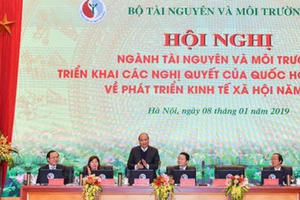 Thủ tướng lưu ý Bộ Tài nguyên và Môi trường nhiều vấn đề lớn