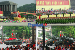 Biển người dâng trào cảm xúc tự hào trước sự kiện lịch sử trong ngày Quốc Khánh