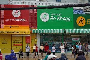 Thế Giới Di Động kết hợp chuỗi nhà thuốc An Khang cùng Bách Hóa Xanh