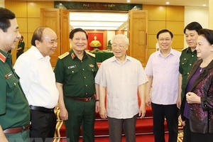 Bộ Chính trị cho ý kiến phương án nhân sự cấp ủy của Quân đội và 5 tỉnh