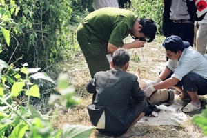 Con trai tâm thần chém mẹ già tử vong Con trai tâm thần chém mẹ già tử vong