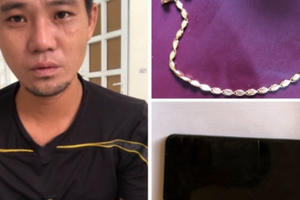 Bắt giữ đối tượng vào công trình trộm nhiều tài sản của công nhân Bắt giữ đối tượng vào công trình trộm nhiều tài sản của công nhân