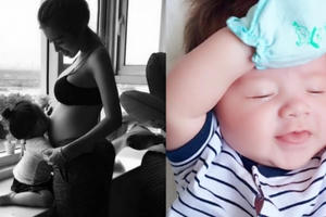 Elly Trần tung ảnh mang bầu lần 2 phá tan nghi ngờ mang thai hộ