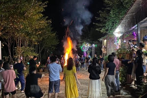 Nhiều Homestay tại khu du lịch,Y Tý cháy phòng dịp 2/9