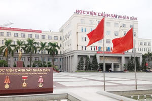 Học viện Cảnh sát Nhân dân thông báo tuyển sinh hệ dân sự