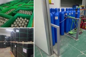 Công an Hà Nội triệt phá đường dây nhập lậu khí cười "khủng" nhất từ trước đến nay