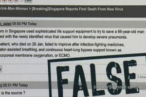 'Thuốc đặc trị' ngăn chặn tin giả thời dịch Covid-19
