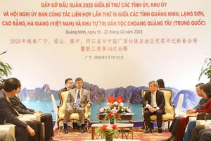 Sớm xây dựng Khu hợp tác ngành nghề qua biên giới giữa Quảng Ninh (Việt Nam) và Quảng Tây (Trung Quốc)