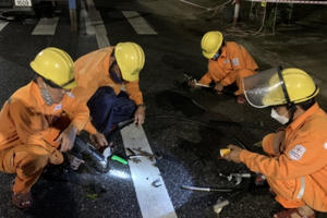 EVNCPC khôi phục cấp điện cho 3.461 trạm biến áp sau bão Conson