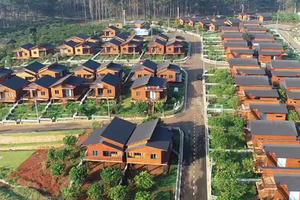 Núp bóng hiến đất làm đường để phân lô bán nền