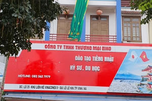 Nghệ An: Đơn vị tư vấn du học “đua nhau” hoạt động trái quy định Nghệ An: Đơn vị tư vấn du học “đua nhau” hoạt động trái quy định