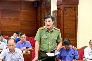 Đại tá Lê Hữu Tuấn được giao phụ trách Công an tỉnh Đắk Lắk