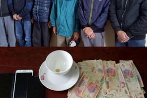 Thái Bình: Triệt phá sới bạc thu giữ gần 100 triệu đồng