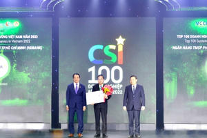 HDBank lần thứ 4 liên tiếp lọt Top doanh nghiệp phát triển bền vững 2022