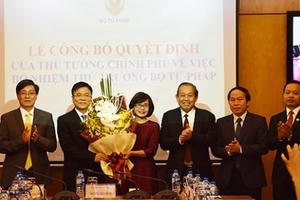 Quyết định mới về phân công công tác Lãnh đạo Bộ Tư pháp Quyết định mới về phân công công tác Lãnh đạo Bộ Tư pháp
