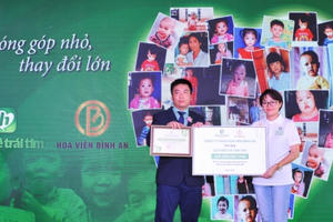 Hoa Viên Bình An hợp tác với Quỹ Hiểu về Trái tim - Mang lại cơ hội được sống cho trẻ em bị tim bẩm sinh