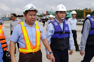 Tháo gỡ nhiều vướng mắc để dự án chống ngập cán đích