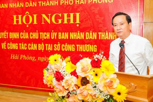 Hải Phòng có tân Giám đốc Sở Công thương