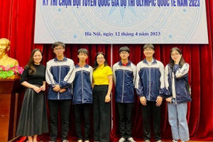 3 học sinh Nghệ An được chọn tham dự các kỳ thi Olympic quốc tế