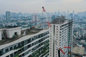 Phúc Khang tổ chức lễ nối cầu dây văng Sky Park tại dự án Diamond Lotus Riverside Phúc Khang tổ chức lễ nối cầu dây văng Sky Park tại dự án Diamond Lotus Riverside