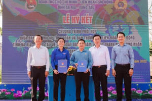 Thanh niên Bà Rịa - Vũng Tàu thi đua lập thành tích chào mừng Đại hội Đoàn các cấp Thanh niên Bà Rịa - Vũng Tàu thi đua lập thành tích chào mừng Đại hội Đoàn các cấp