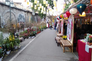 Hà Nội: Phân luồng giao thông tổ chức chợ hoa xuân Tết Nhâm Dần 2022