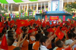 Huyện Thanh Trì: Tưng bừng khai giảng năm học mới Huyện Thanh Trì: Tưng bừng khai giảng năm học mới