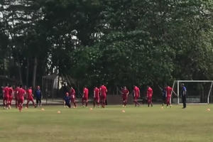 Video: U23 Việt Nam thong dong tập chờ đấu U23 Nhật Bản