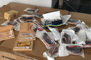 Nhiều thiết bị gian lận trong thi cử THPT vừa bị công an TP Hải Phòng phát hiện