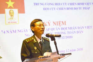 Cựu chiến binh phải là tấm gương cho các thế hệ con cháu