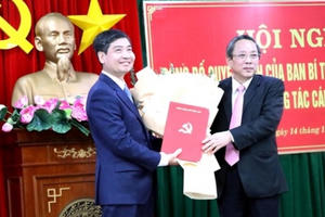 Phú Yên có tân Phó Bí thư Tỉnh ủy Phú Yên có tân Phó Bí thư Tỉnh ủy