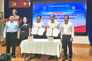 TP.HCM: Sở Y tế và Sở LĐTB-XH ký kết quy chế phối hợp trong lĩnh vực sức khỏe