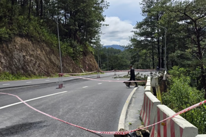 Đèo Prenn sạt lở 100m, Lâm Đồng ban bố tình huống khẩn cấp