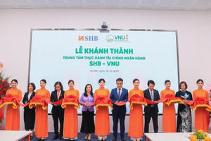 Khánh thành “Trung tâm thực hành Tài chính Ngân hàng SHB – VNU” tại ĐHQG-HN