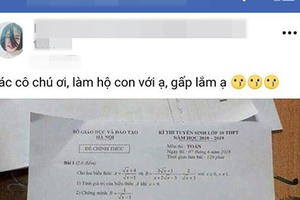 Không trúng tuyển, thí sinh tố cáo hành vi làm lộ đề thi của nữ cán bộ Sở Nội vụ Không trúng tuyển, thí sinh tố cáo hành vi làm lộ đề thi của nữ cán bộ Sở Nội vụ