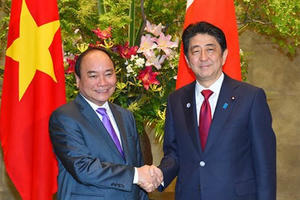 Tuần tới, Thủ tướng Nhật Bản thăm chính thức Việt Nam