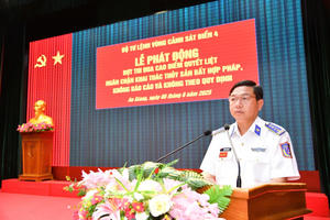 BTL Vùng Cảnh sát biển 4 quyết liệt thực hiện nhiệm vụ chống khai thác IUU BTL Vùng Cảnh sát biển 4 quyết liệt thực hiện nhiệm vụ chống khai thác IUU