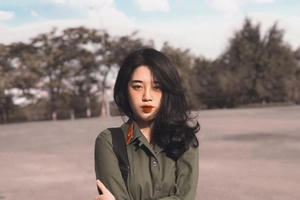 Thêm “hot girl quân sự” ĐH Kinh tế Quốc dân được dân mạng quan tâm