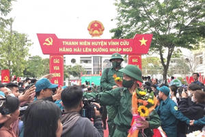 Đồng Nai: Hơn 3.000 thanh niên lên đường thực hiện nghĩa vụ quân sự và công an