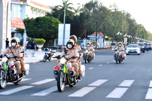 Công an Bạc Liêu bảo đảm an ninh, an toàn cho Nhân dân vui Tết